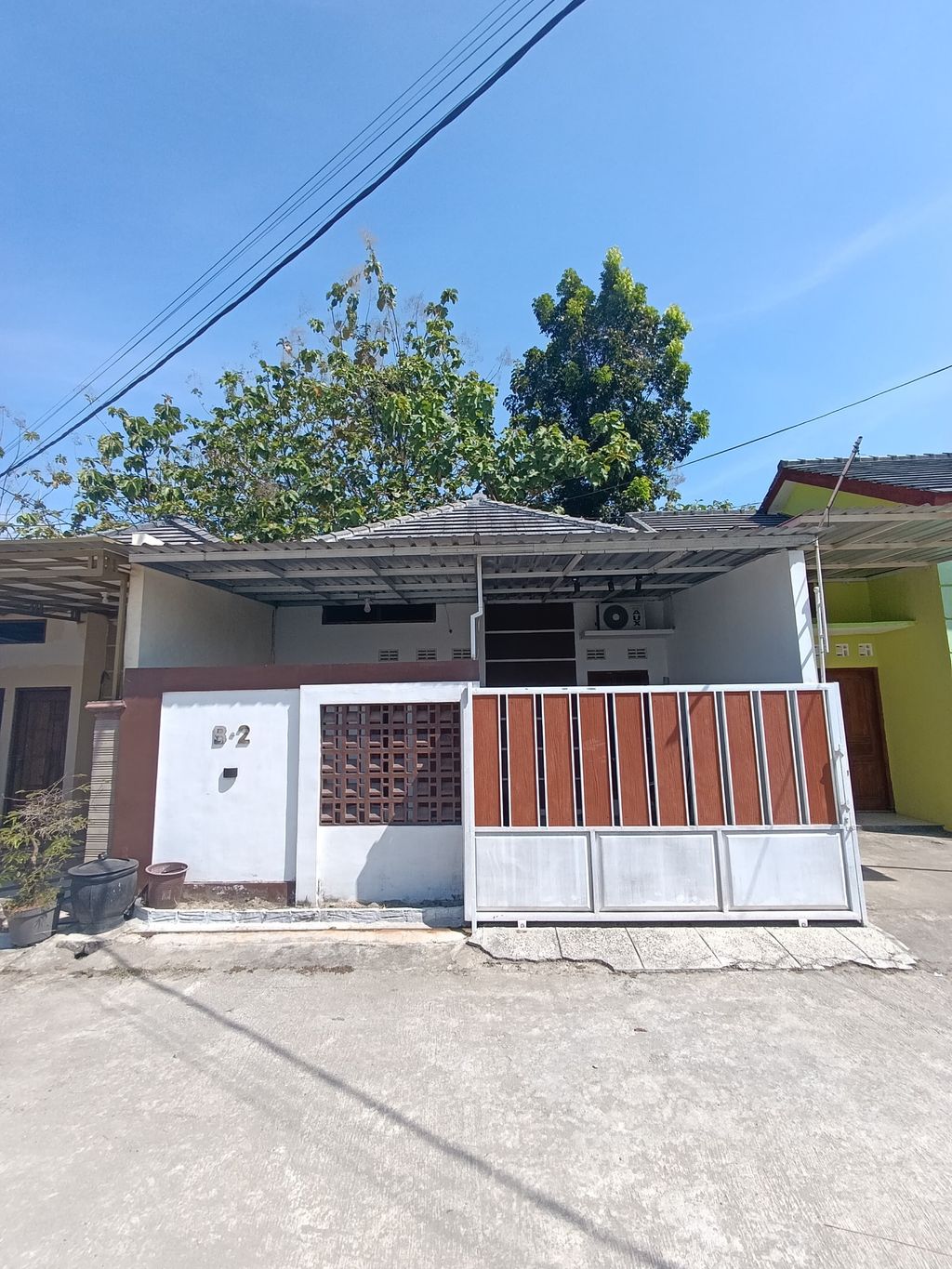 foto tampak rumah tipe 36 perumahan PURI ARTHAREJO