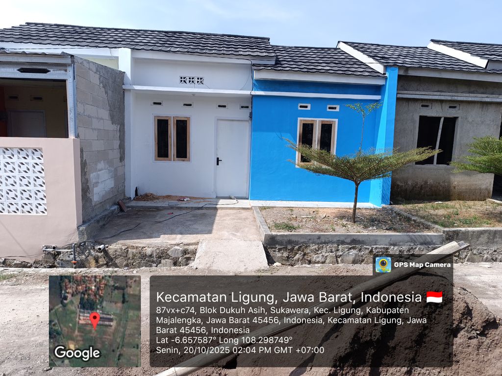 foto tampak rumah tipe E2 19 perumahan GRAND GANDU RESIDENCE