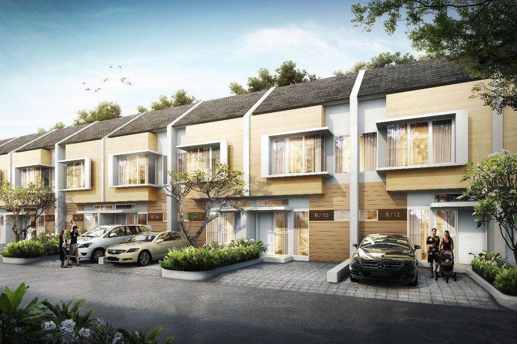 foto tampak rumah tipe 54/363 perumahan Grand Victoria 1