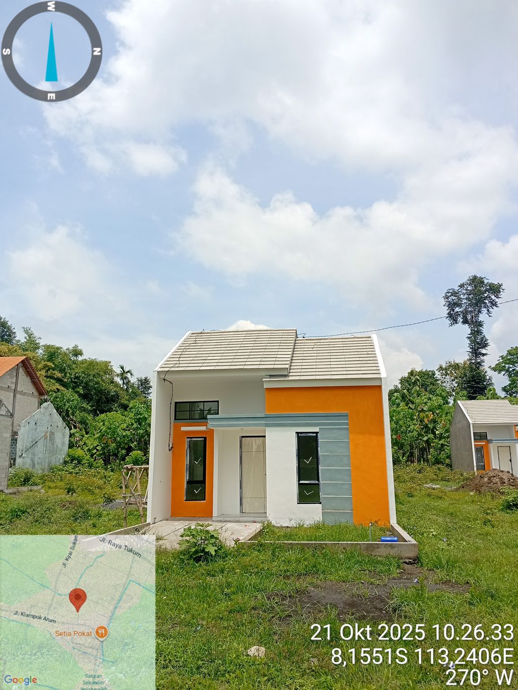 foto contoh rumah perumahan ALAM HARMONI TUKUM