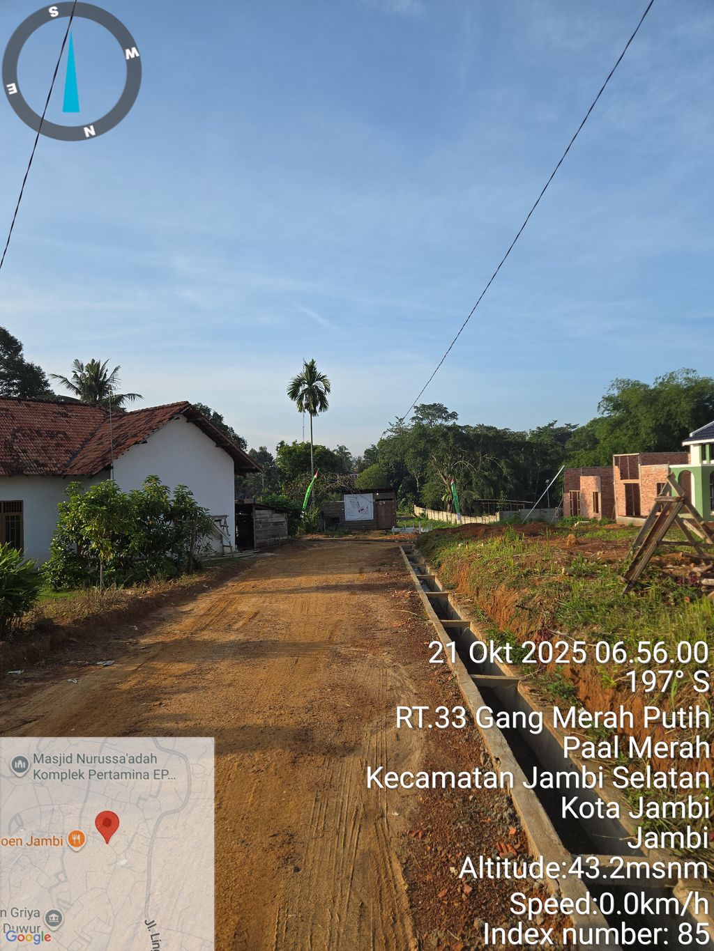 foto gerbang perumahan GREEN NISKALA