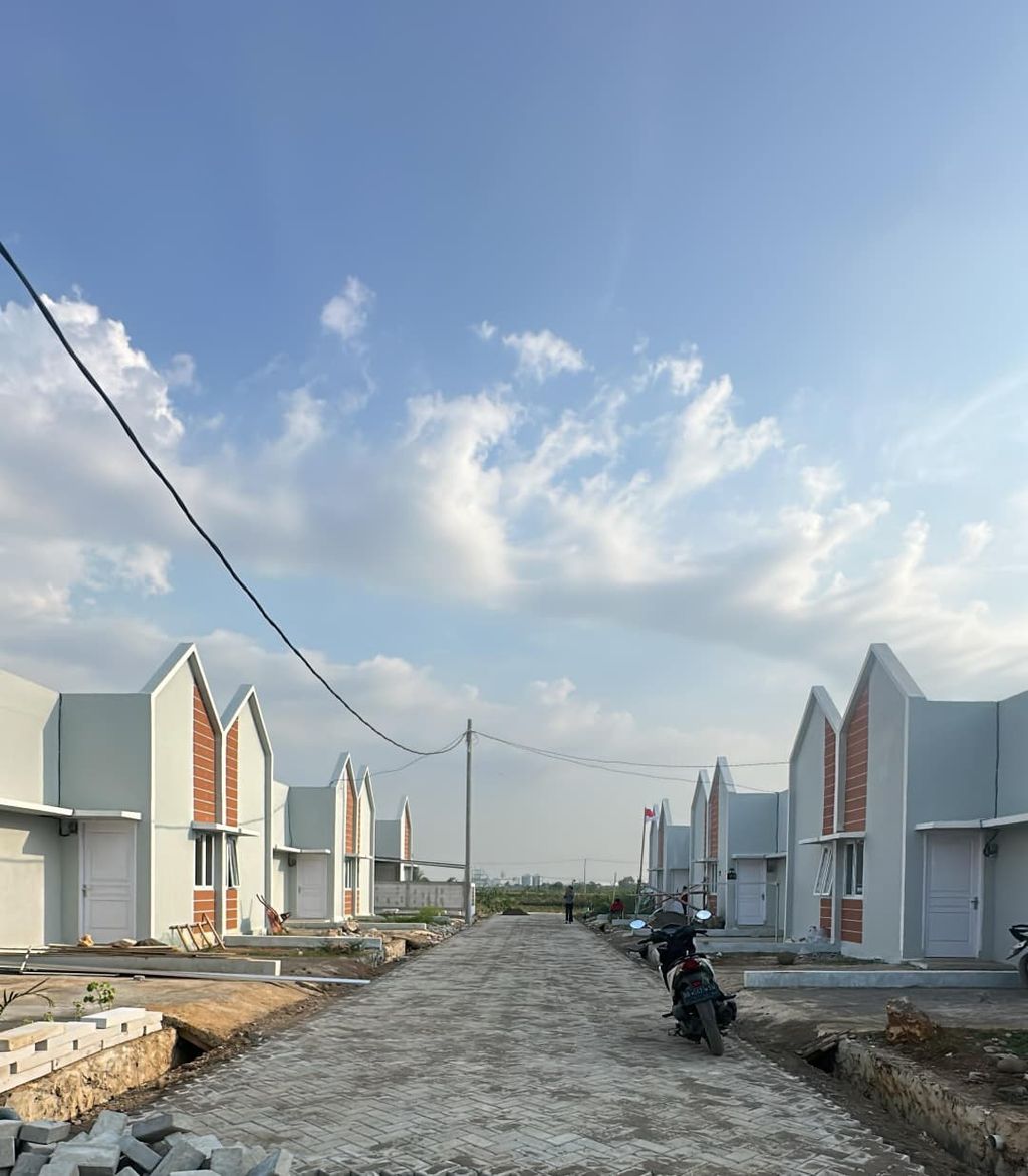 foto posisi tengah perumahan INFINITY PARK TAHAP 2