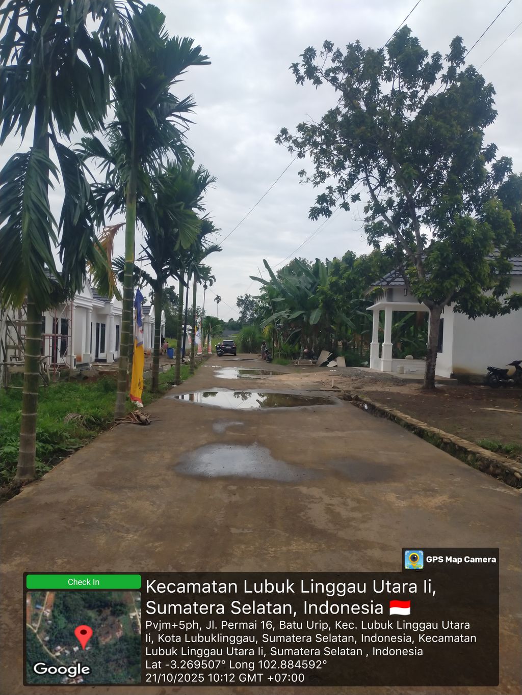 foto posisi tengah perumahan PERMAI INDAH REGENCY