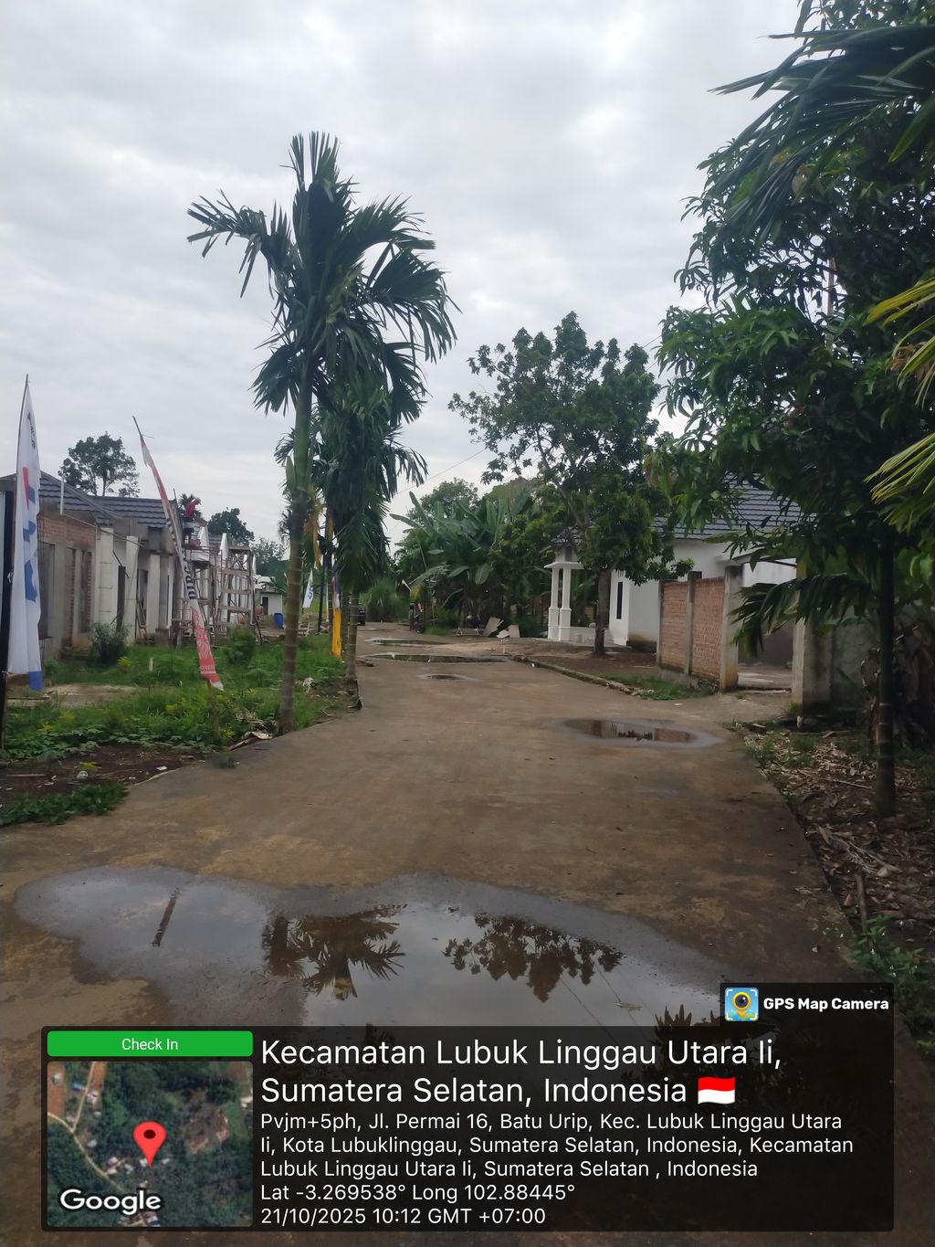 foto gerbang perumahan PERMAI INDAH REGENCY