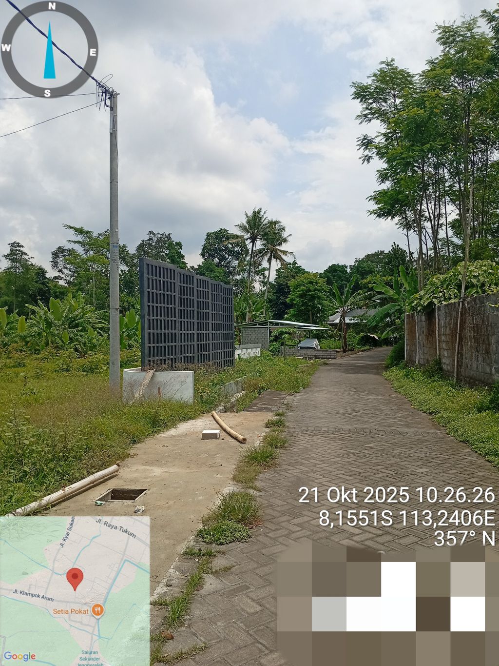 foto gerbang perumahan ALAM HARMONI TUKUM