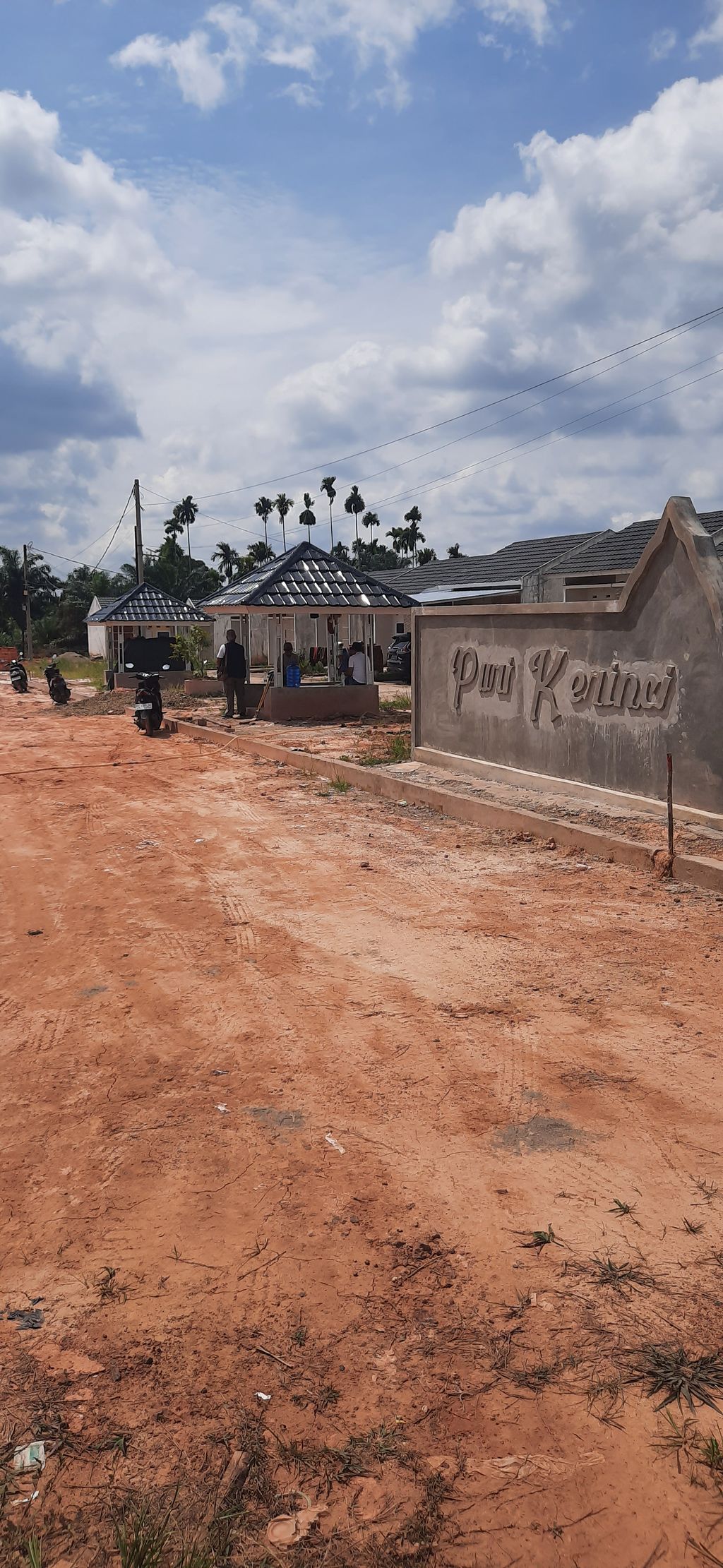 foto gerbang perumahan Puri Kerinci