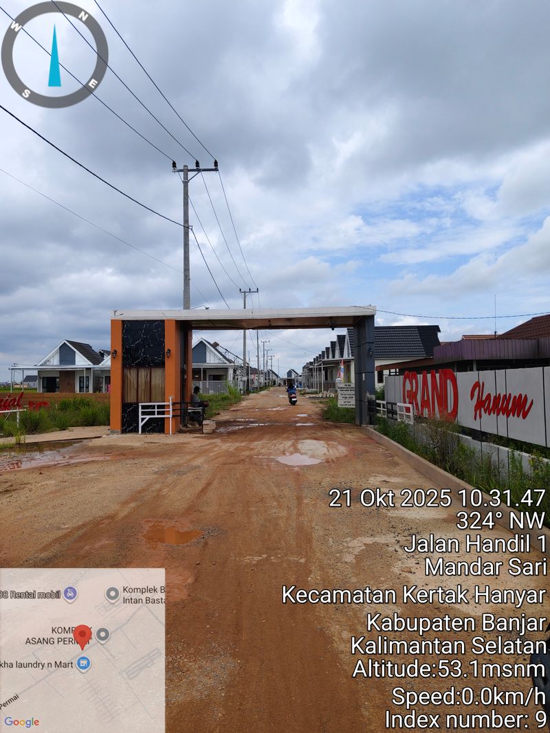 foto gerbang perumahan GRAND HANUM IMPERIAL