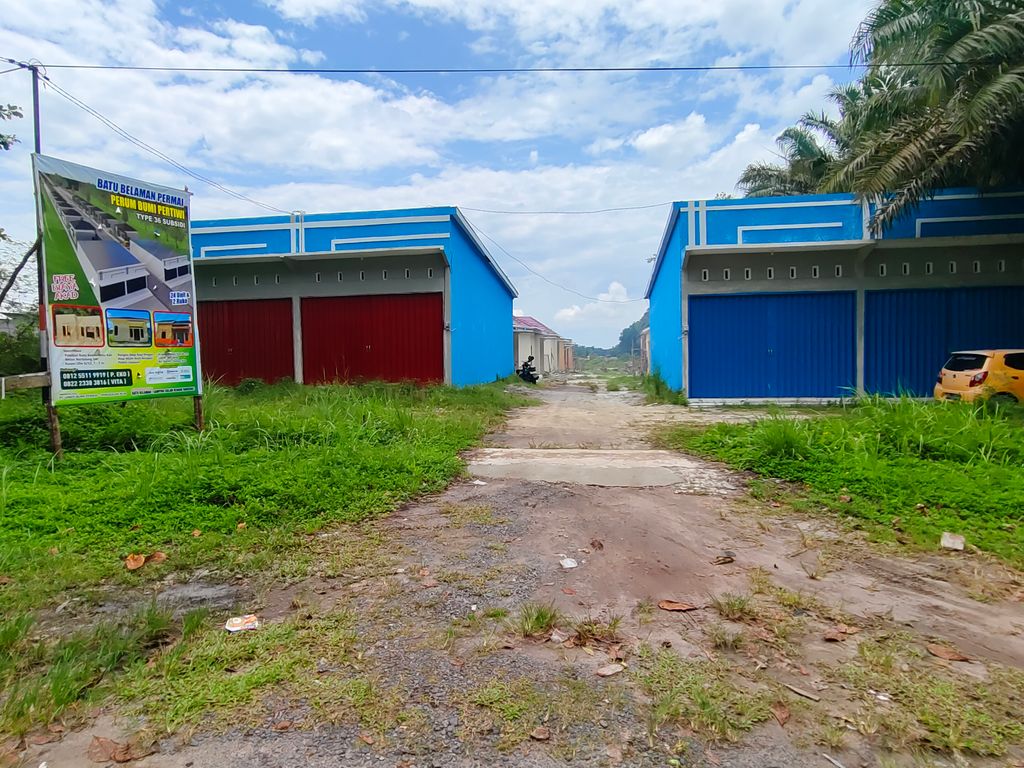 foto gerbang perumahan BATU BELAMAN PERMAI