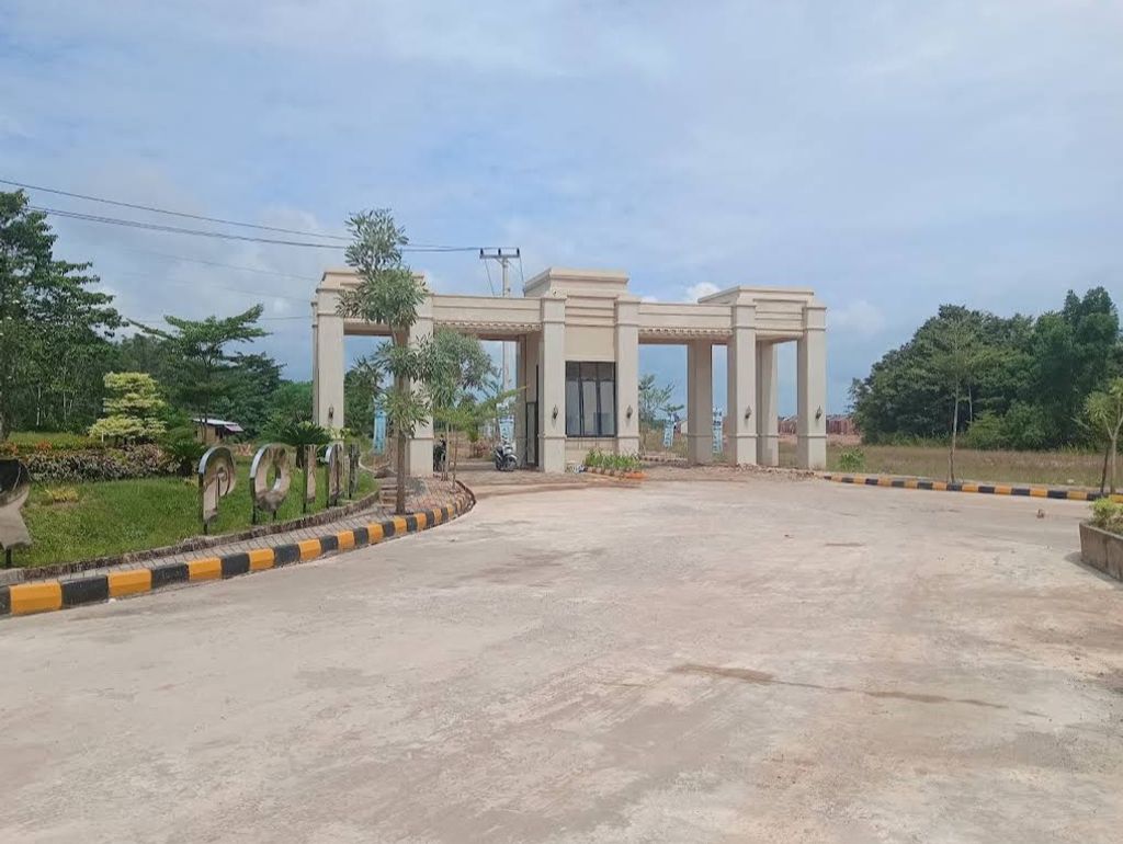 foto gerbang perumahan CLUSTER JASMINE TYPE 45