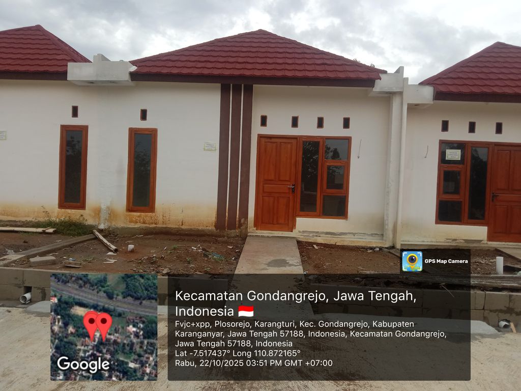 foto contoh rumah perumahan Perumahan Lembah berkah