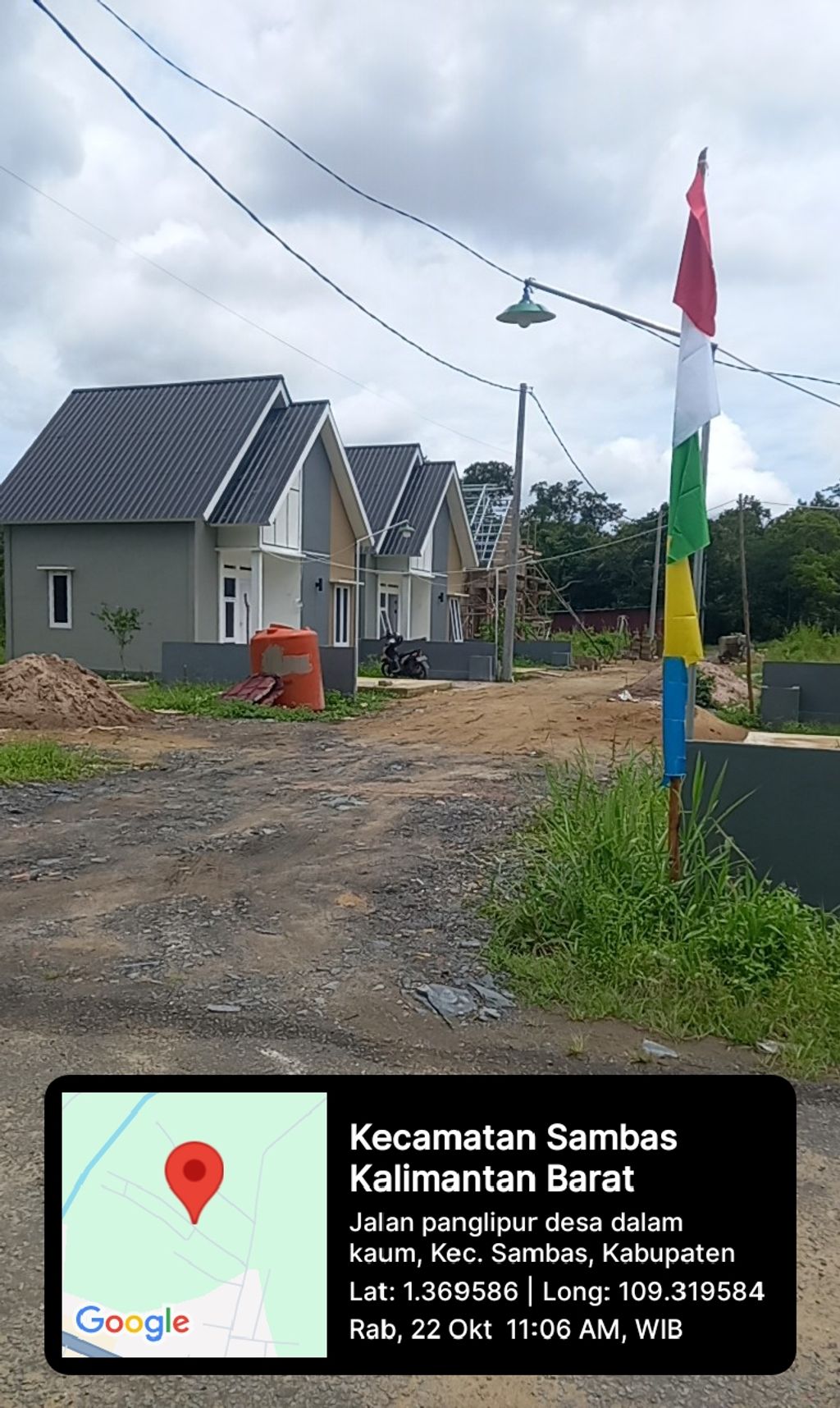 foto gerbang perumahan NEW AGE PANGLIPUR