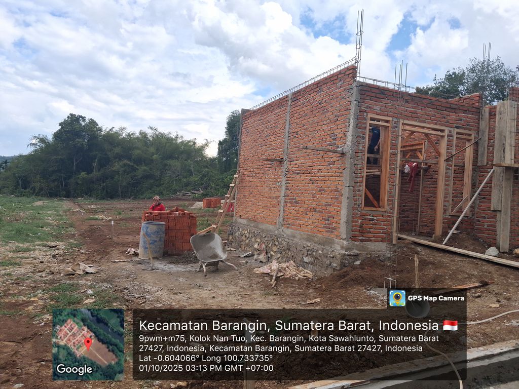 foto posisi tengah perumahan CITRA ALAM PERMAI VII