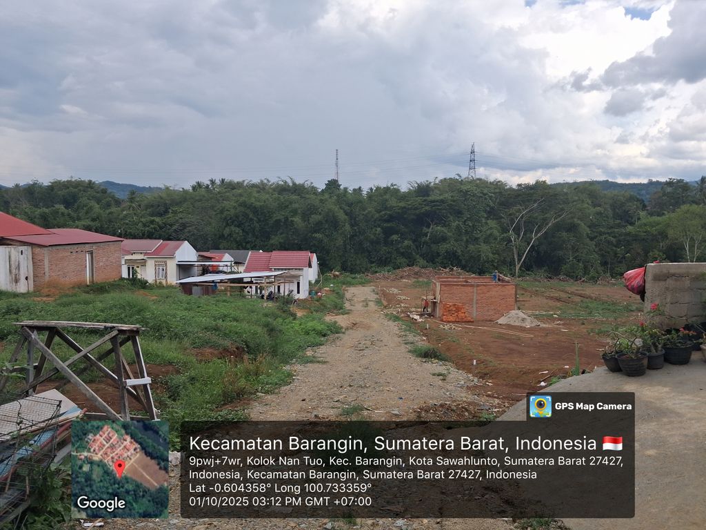 foto gerbang perumahan CITRA ALAM PERMAI VII