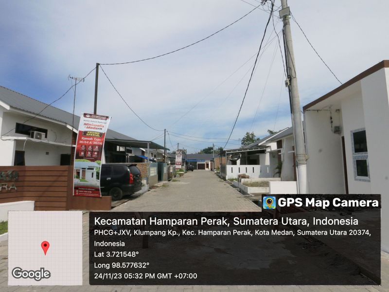 foto posisi tengah perumahan PERUMAHAN INTI SEJAHTERA TAHAP II