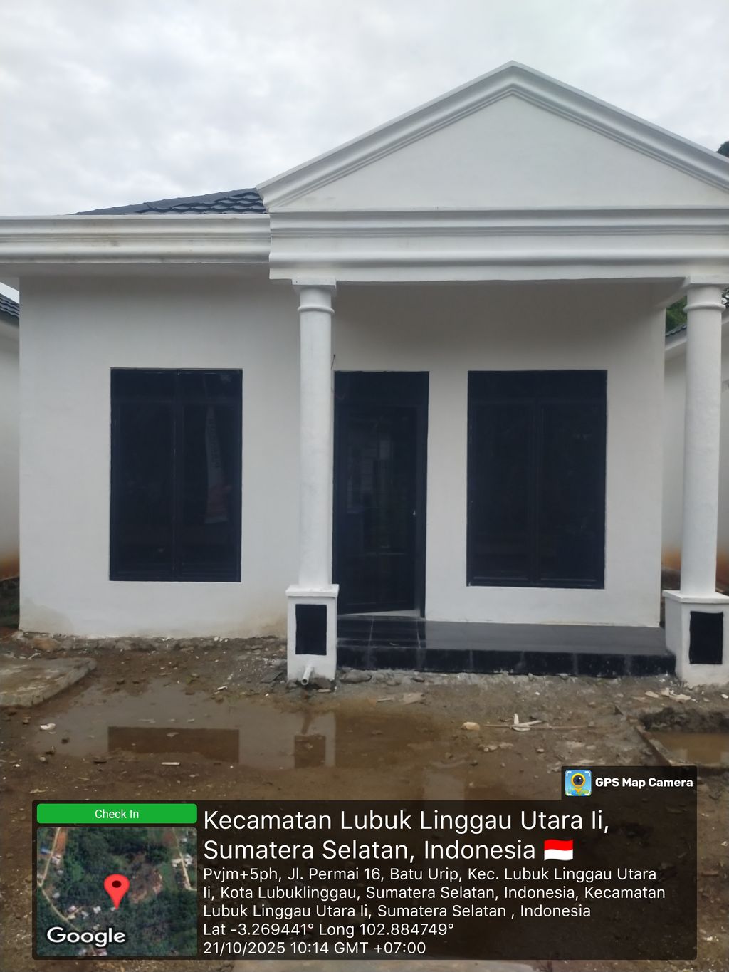 foto tampak rumah tipe 36 perumahan PERMAI INDAH REGENCY