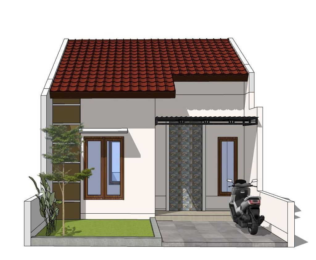 foto tampak rumah tipe SUBSIDI perumahan GRIYA WRINGIN ASRI