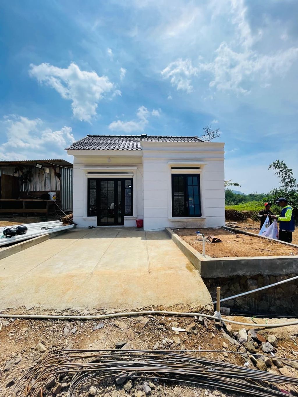 foto denah rumah tipe American Clasic perumahan Bumi Parama Residence