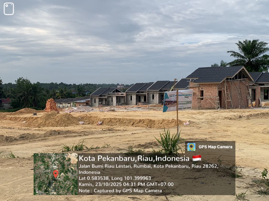 foto posisi tengah perumahan GRIYA SAKINAH PRIMA
