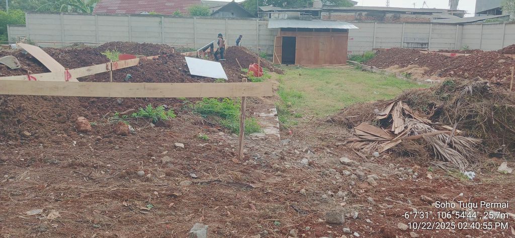 foto posisi tengah perumahan SOHO Tugu Permai