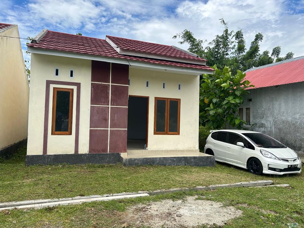 foto denah rumah tipe 36 baru perumahan Bele Lestari Tenggela