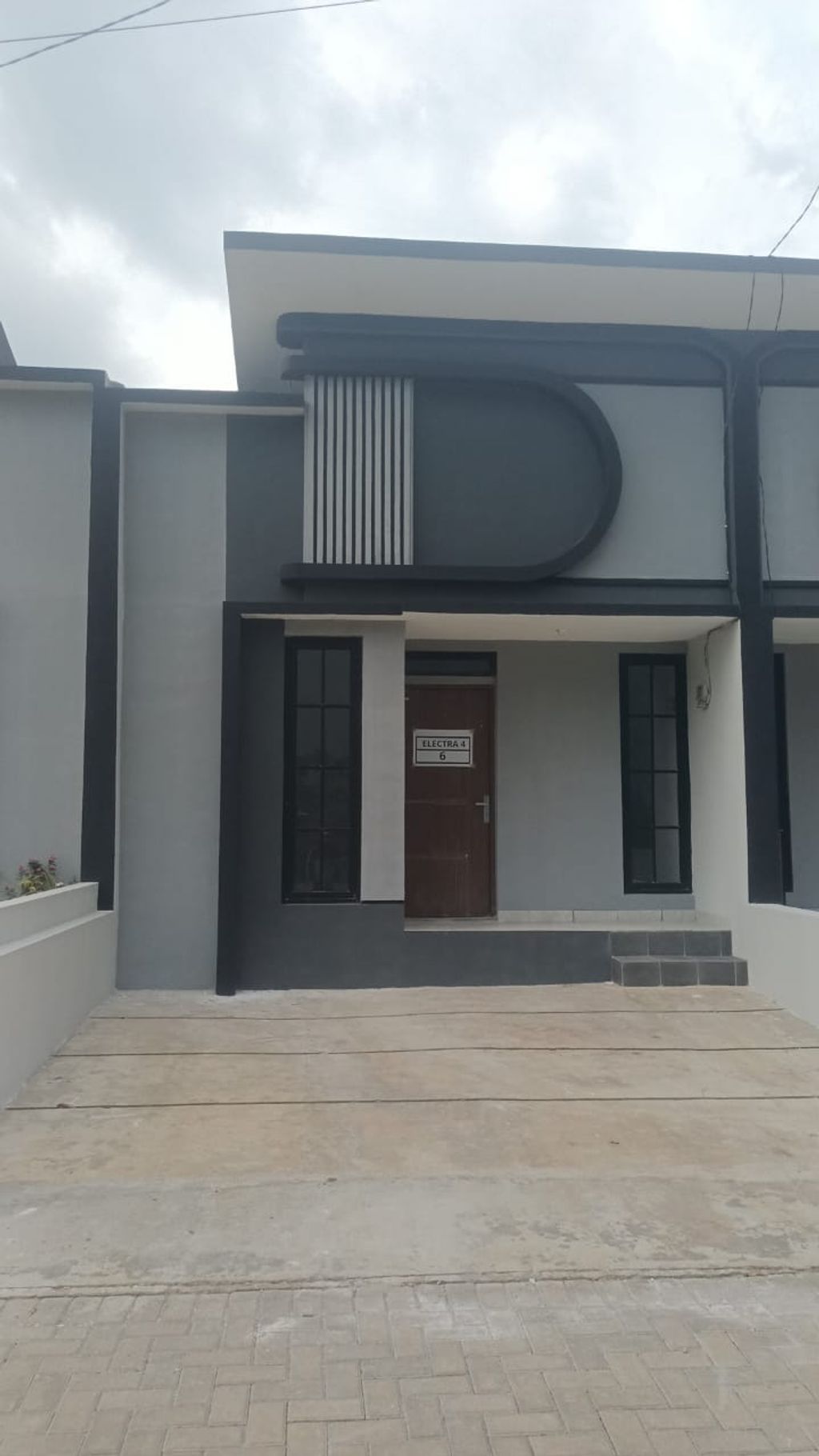 foto tampak rumah tipe 30 1 Lantai Landed (344) perumahan G-Land Padalarang Valley