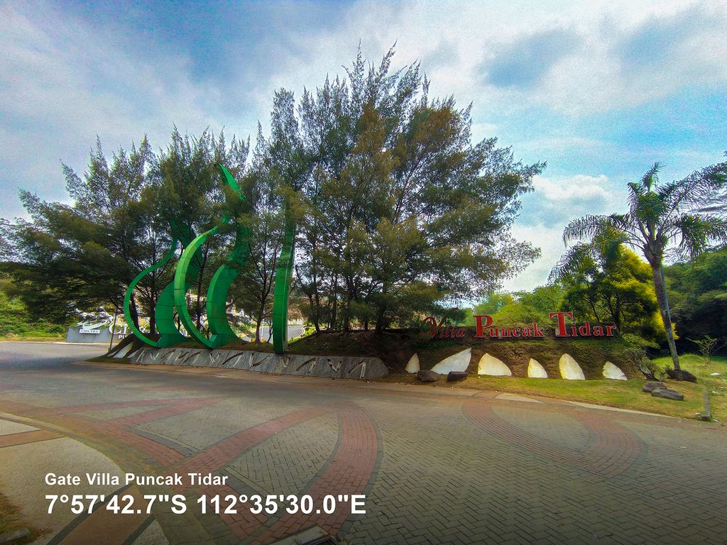 foto gerbang perumahan VILLA PUNCAK TIDAR TAHAP 1-4