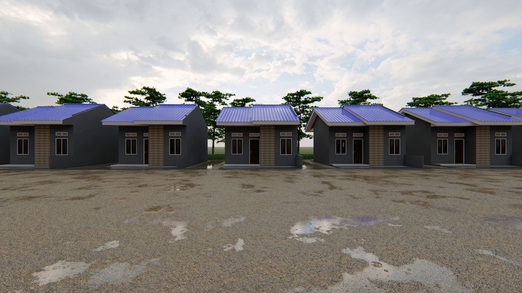 foto gerbang perumahan GRIYA KOYA PRATAMA