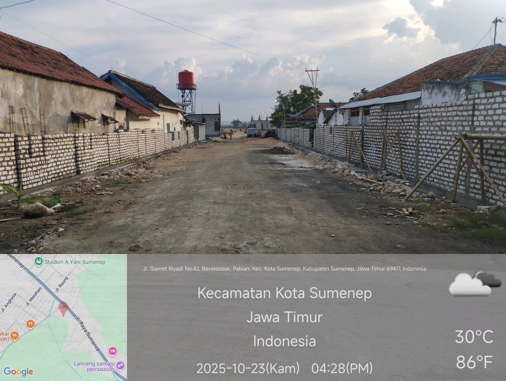 foto posisi tengah perumahan ROYAL PABIAN