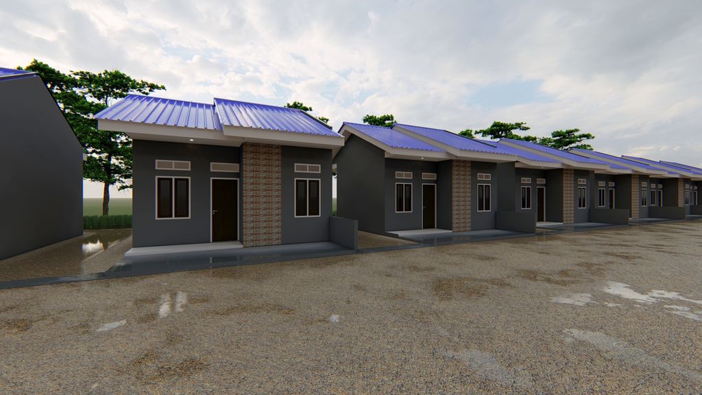 foto posisi tengah perumahan GRIYA KOYA PRATAMA