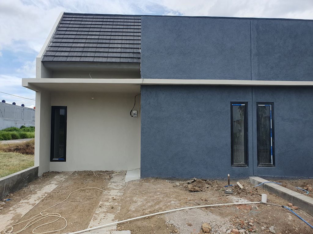 foto tampak rumah tipe 36/72 perumahan Taman Puri Permata 2