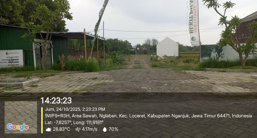 foto gerbang perumahan Perumahan Bukit Palma