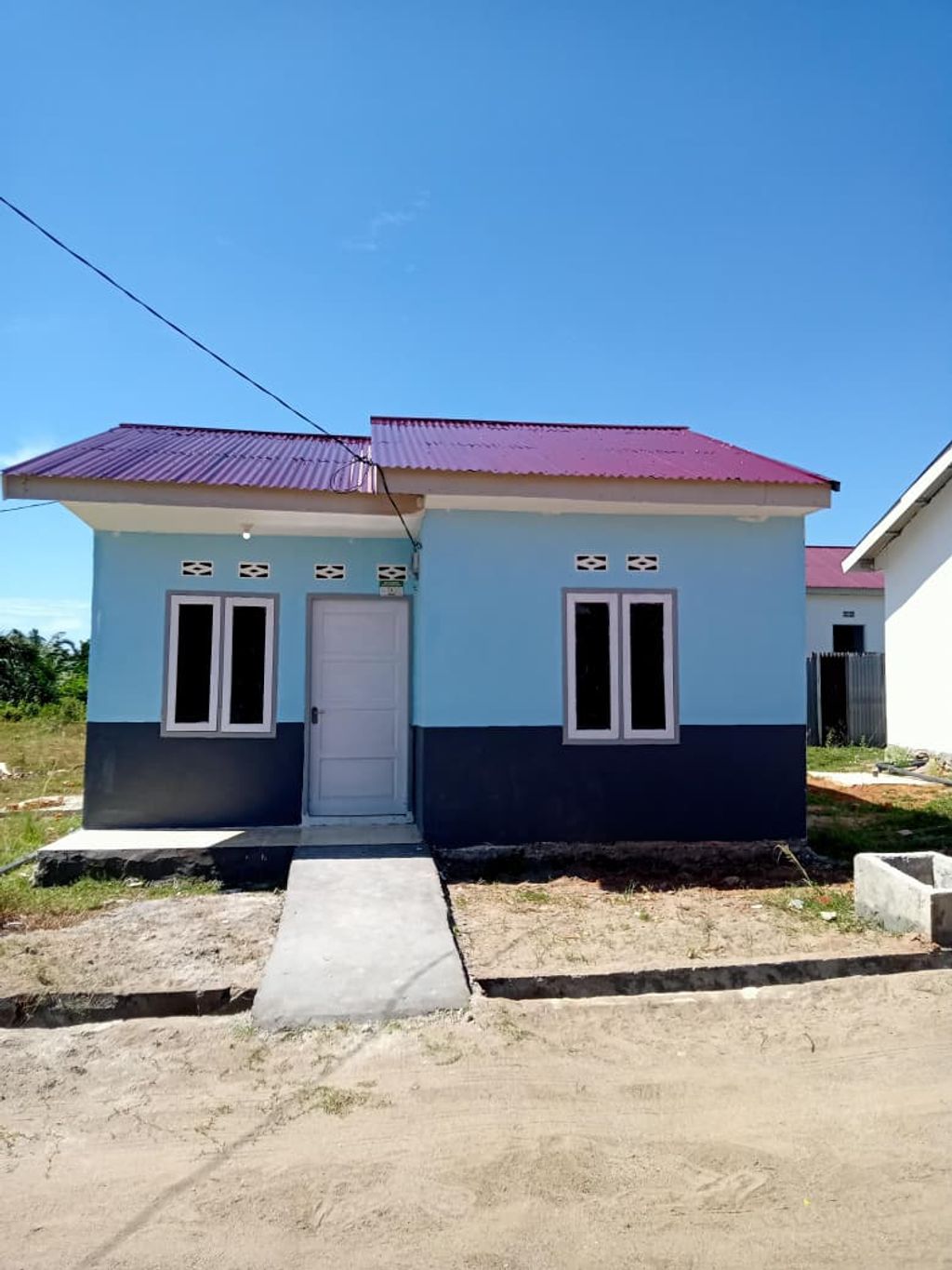 foto tampak rumah tipe 36 perumahan Perumahan Pesona Anugrah