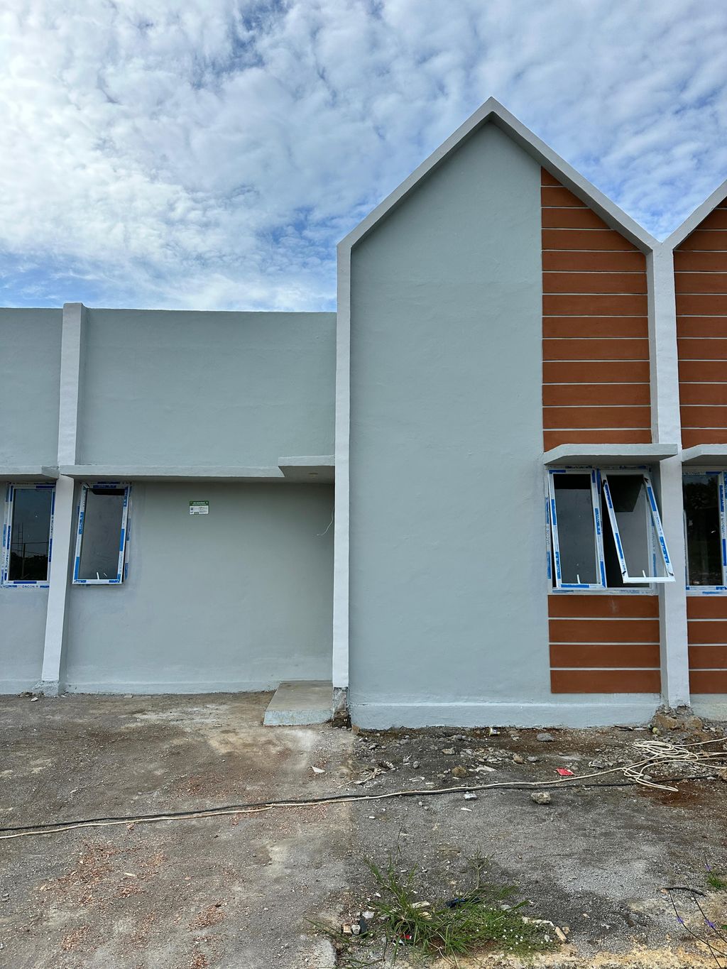 foto tampak rumah tipe 36 perumahan INFINITY PARK TAHAP 2