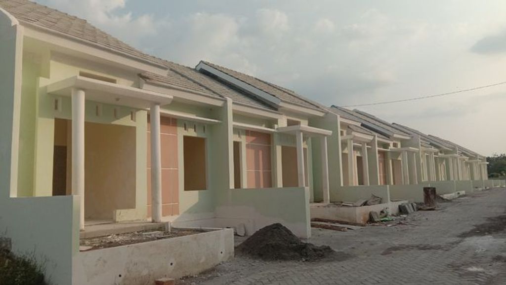 foto tampak rumah tipe Rumah subsidi perumahan Emerald Garden Regency