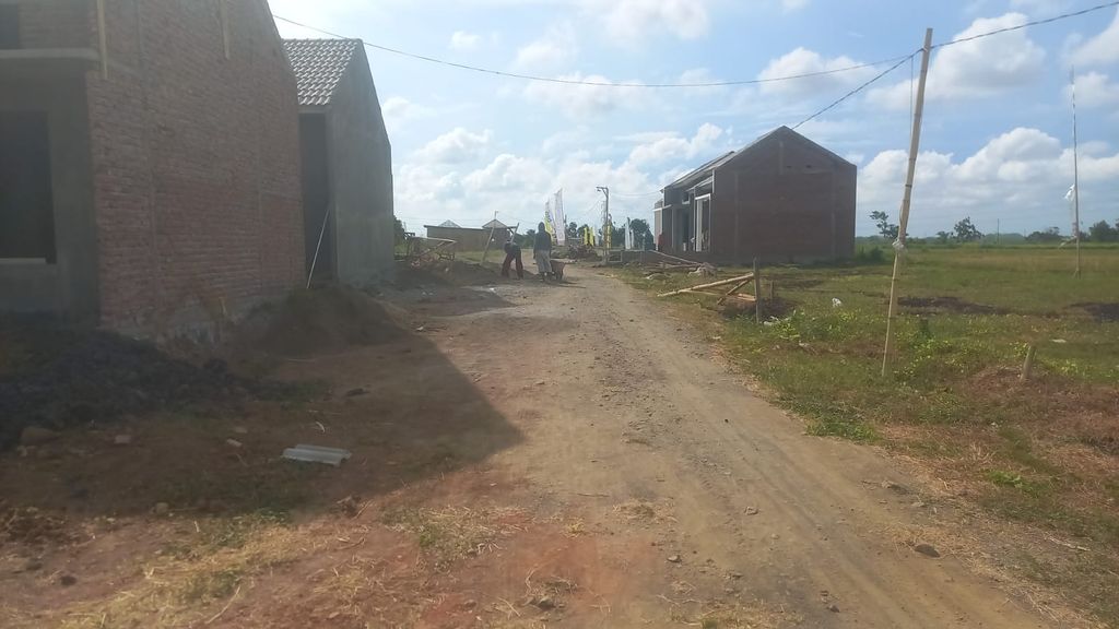 foto posisi tengah perumahan MUTIARA BANGIL ASRI