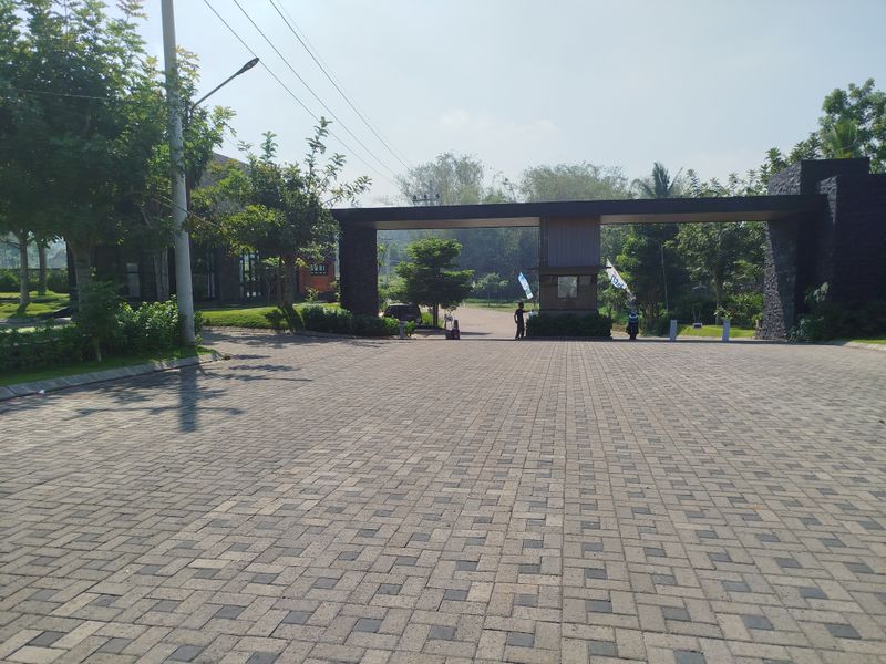 foto gerbang perumahan PERUMAHAN PANORAMA PARK