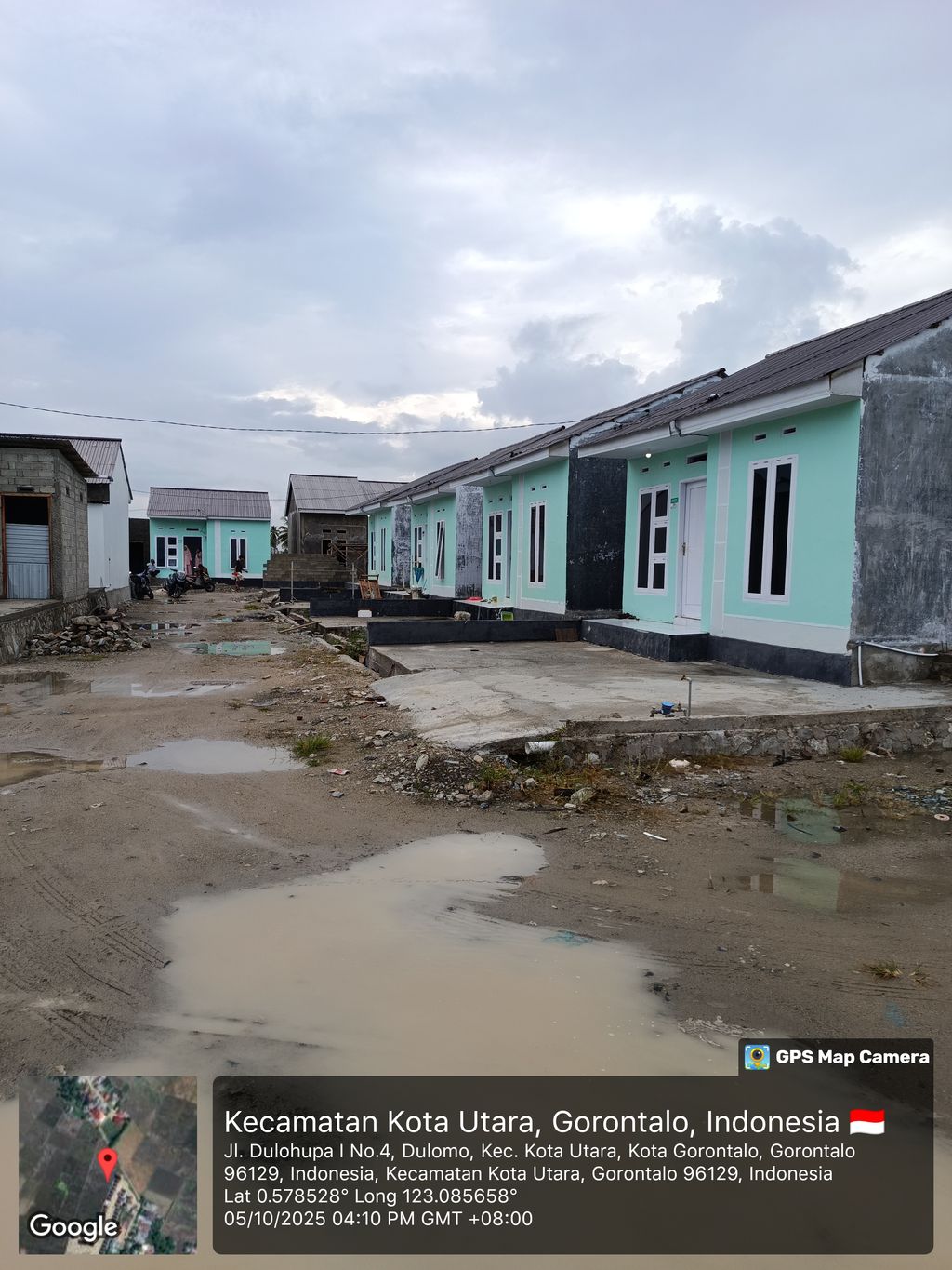 foto posisi tengah perumahan GRAHA ARSY SEJAHTERA I