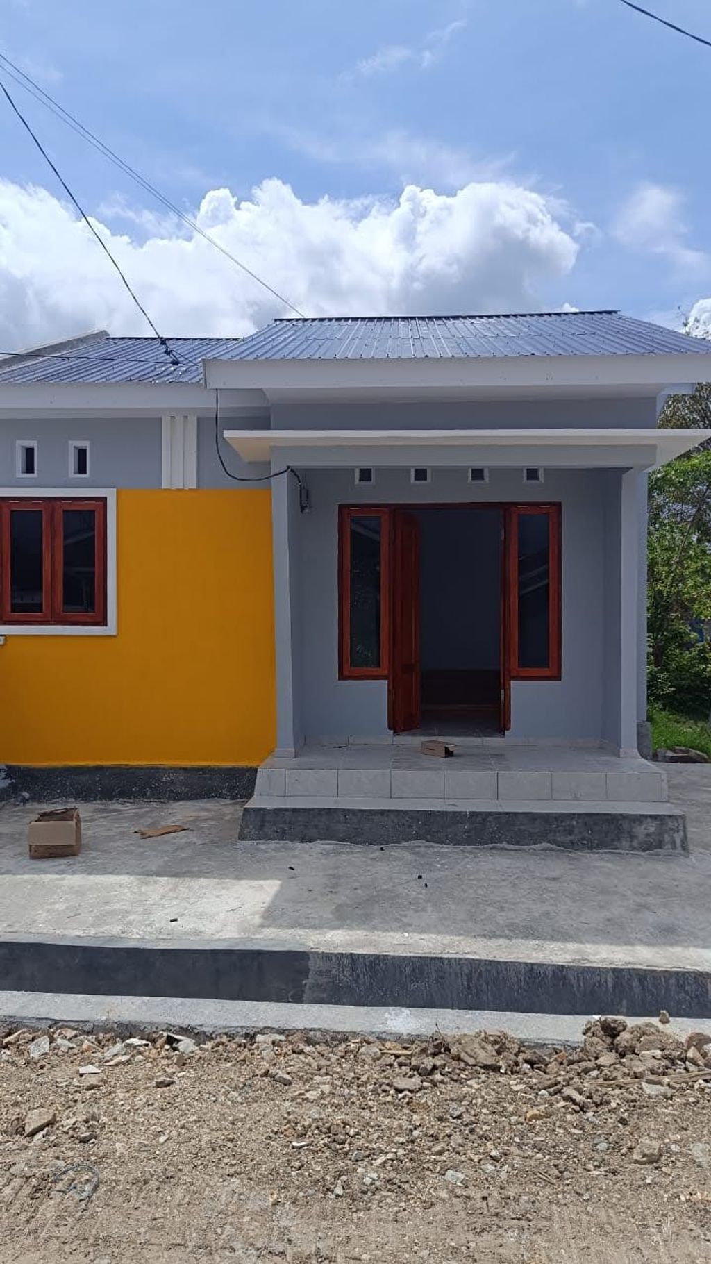 foto tampak rumah tipe 36 perumahan PERUMAHAN BUMI FARINASA PENTADIO 2