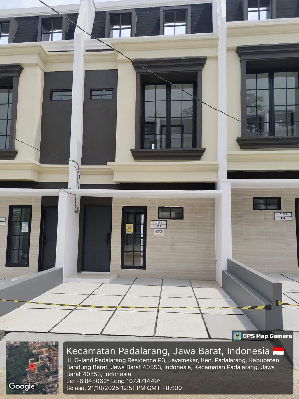 foto tampak rumah tipe 45 Compact Platinum Cozy Level (3 KT)(504) perumahan G-Land Padalarang Residence 2 Tahap 2