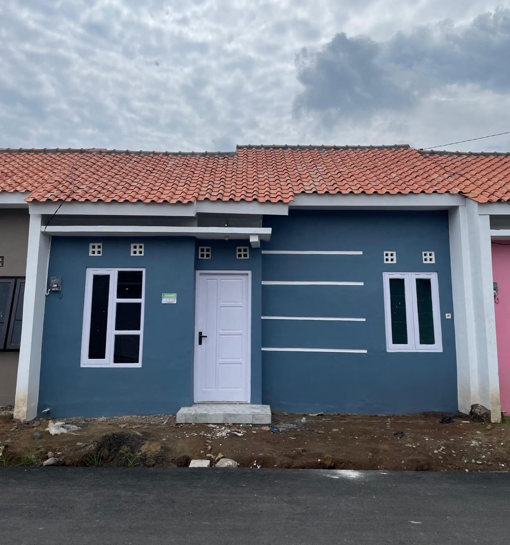 foto tampak rumah tipe SUBSIDI perumahan GRIYA CEMARA ASRI 3