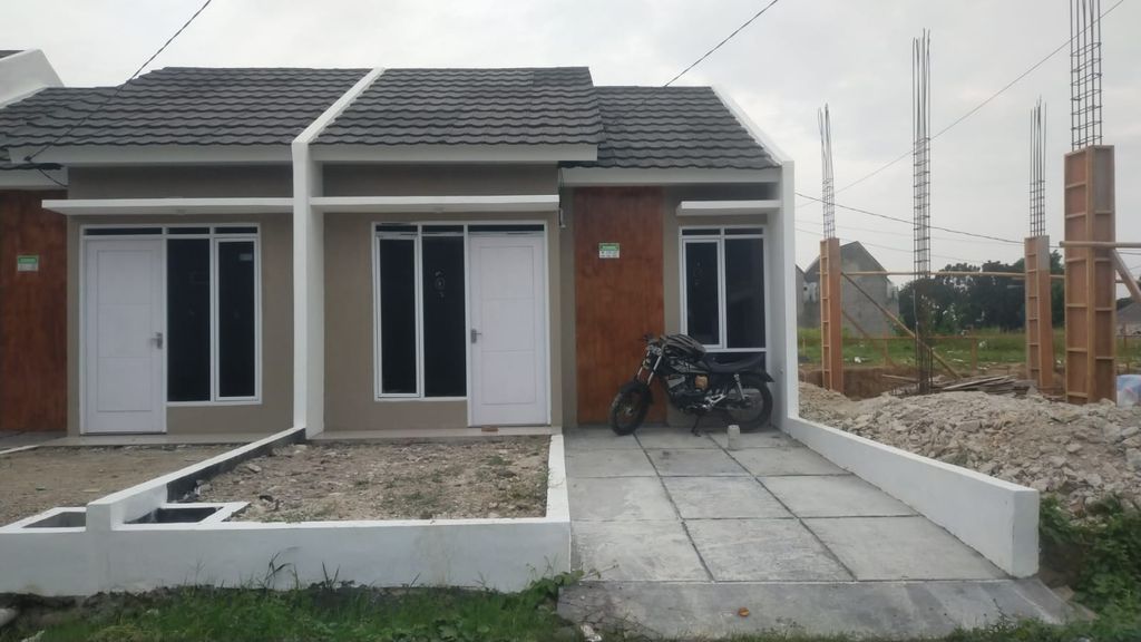 foto tampak rumah tipe 36/84 perumahan DRANGONG RESIDENCE
