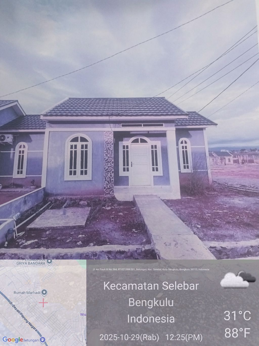 foto contoh rumah perumahan KEMILING PERMAI VIII