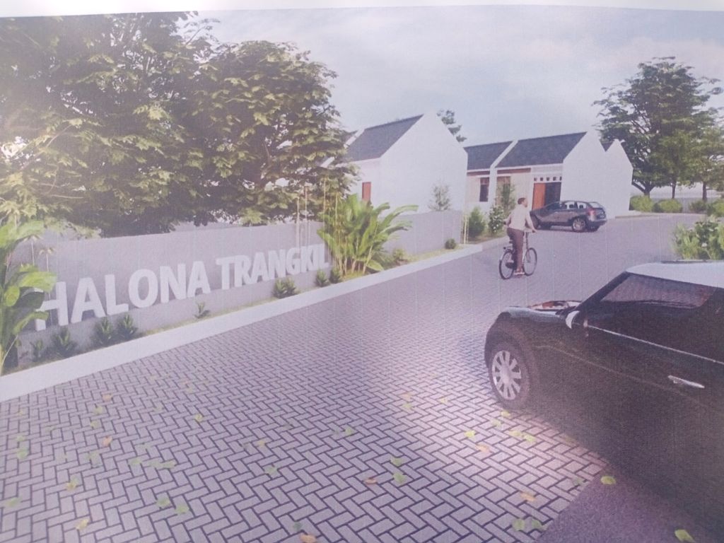 foto gerbang perumahan Perumahan Halona Trangkil