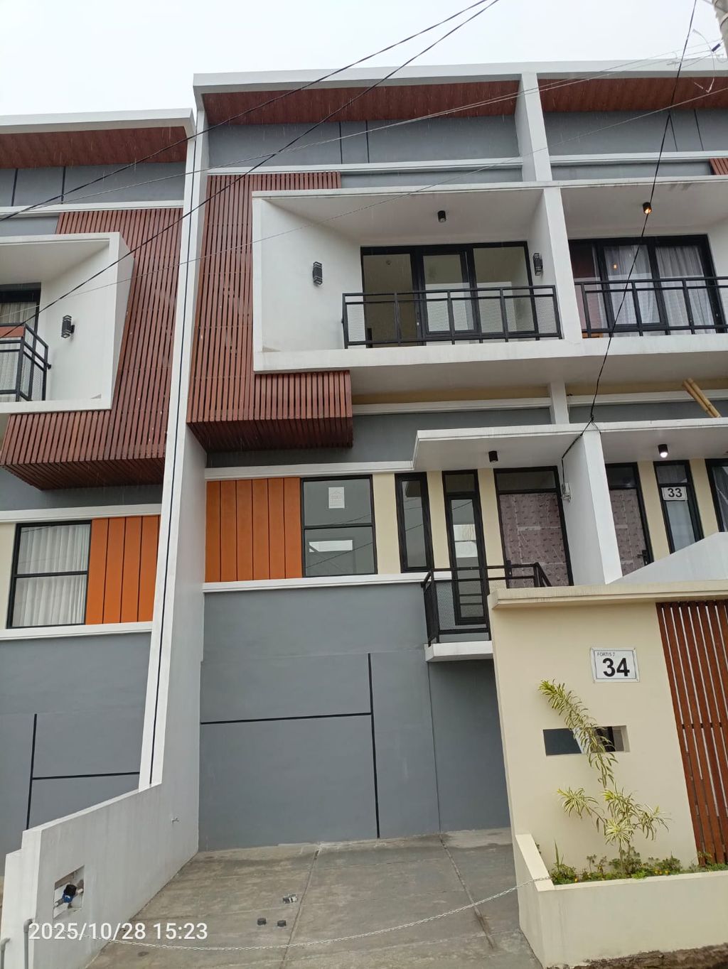 foto tampak rumah tipe 50 Compact (3 kamar) (423) perumahan Bukit Sukanagara Resort