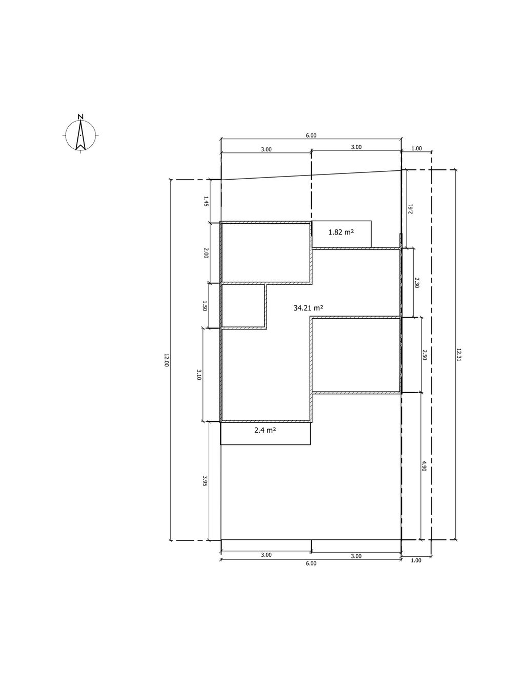 foto denah rumah tipe 36/86 perumahan DELISHA