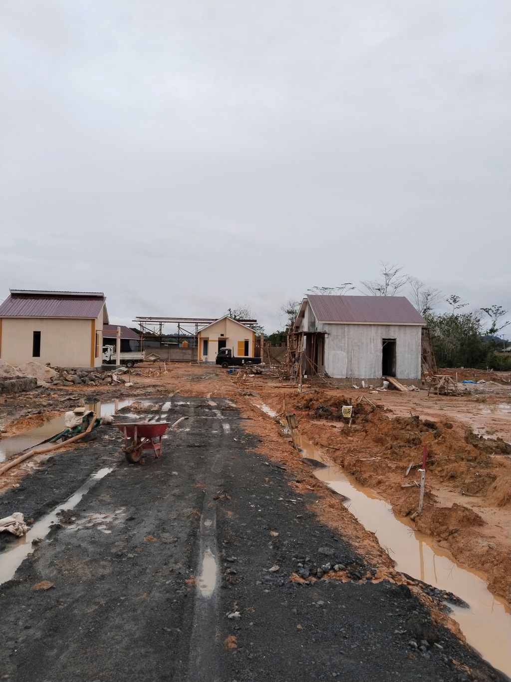 foto posisi tengah perumahan GLOBAL PRIMA RESIDENCE