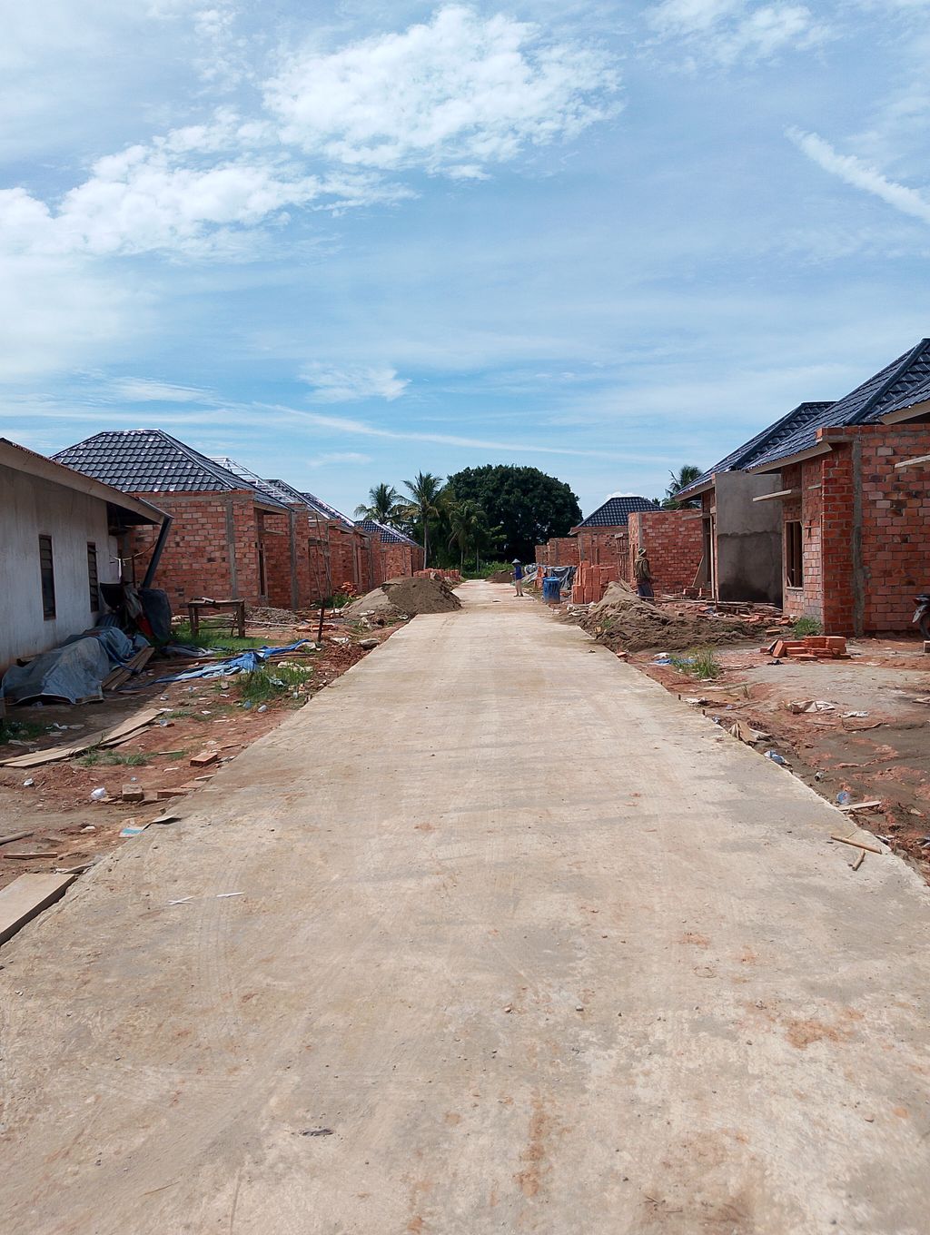 foto posisi tengah perumahan Griya Mitra dua