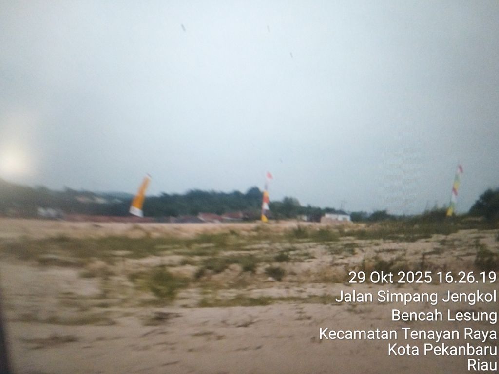 foto posisi tengah perumahan Mercy cahaya residence