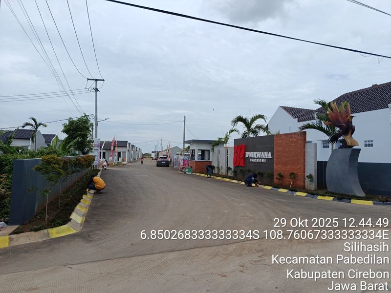 foto gerbang perumahan D'Nirwana Harmoni