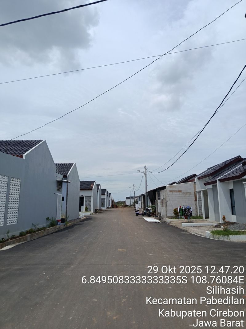 foto posisi tengah perumahan D'Nirwana Harmoni